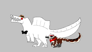 Concept Art de Antônio e Carolina